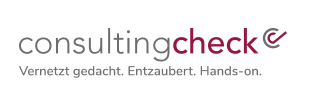 Das Logo von consultingcheck, der kostenfreien 1st-Level Online-Unternehmensberatung. 